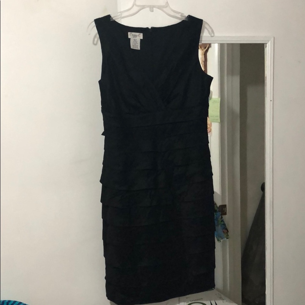 Maggy L black shimmering dress.